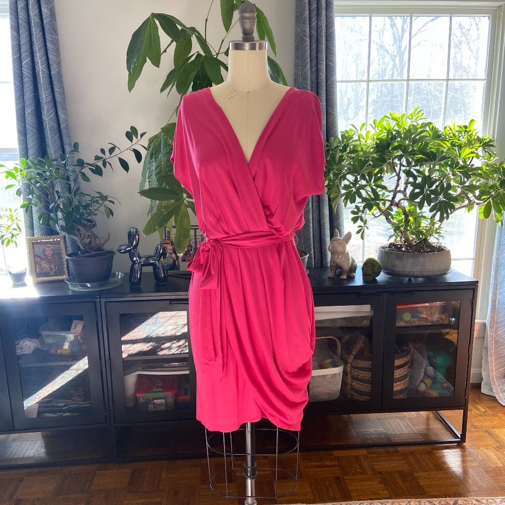 Banana Republic Silk Wrap Dress